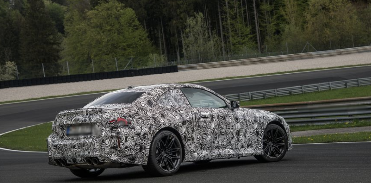 2023 BMW M2 rear prototype