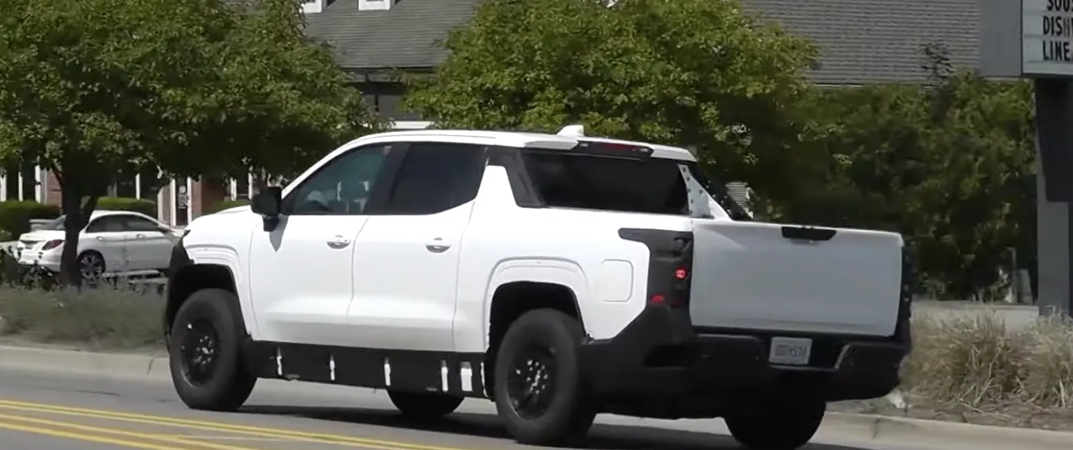 2024 Chevrolet Silverado EV rear