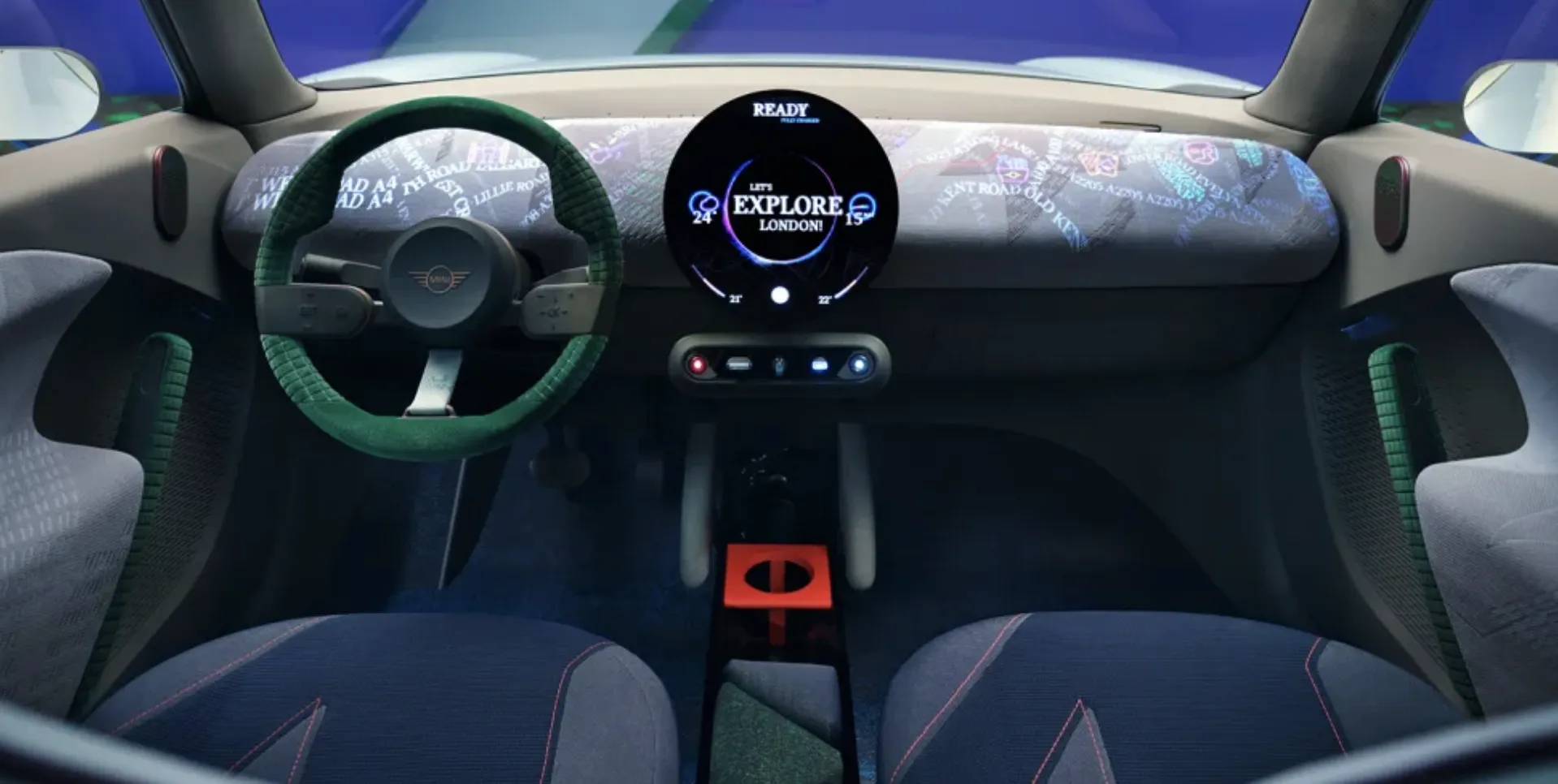 Mini Aceman dashboard