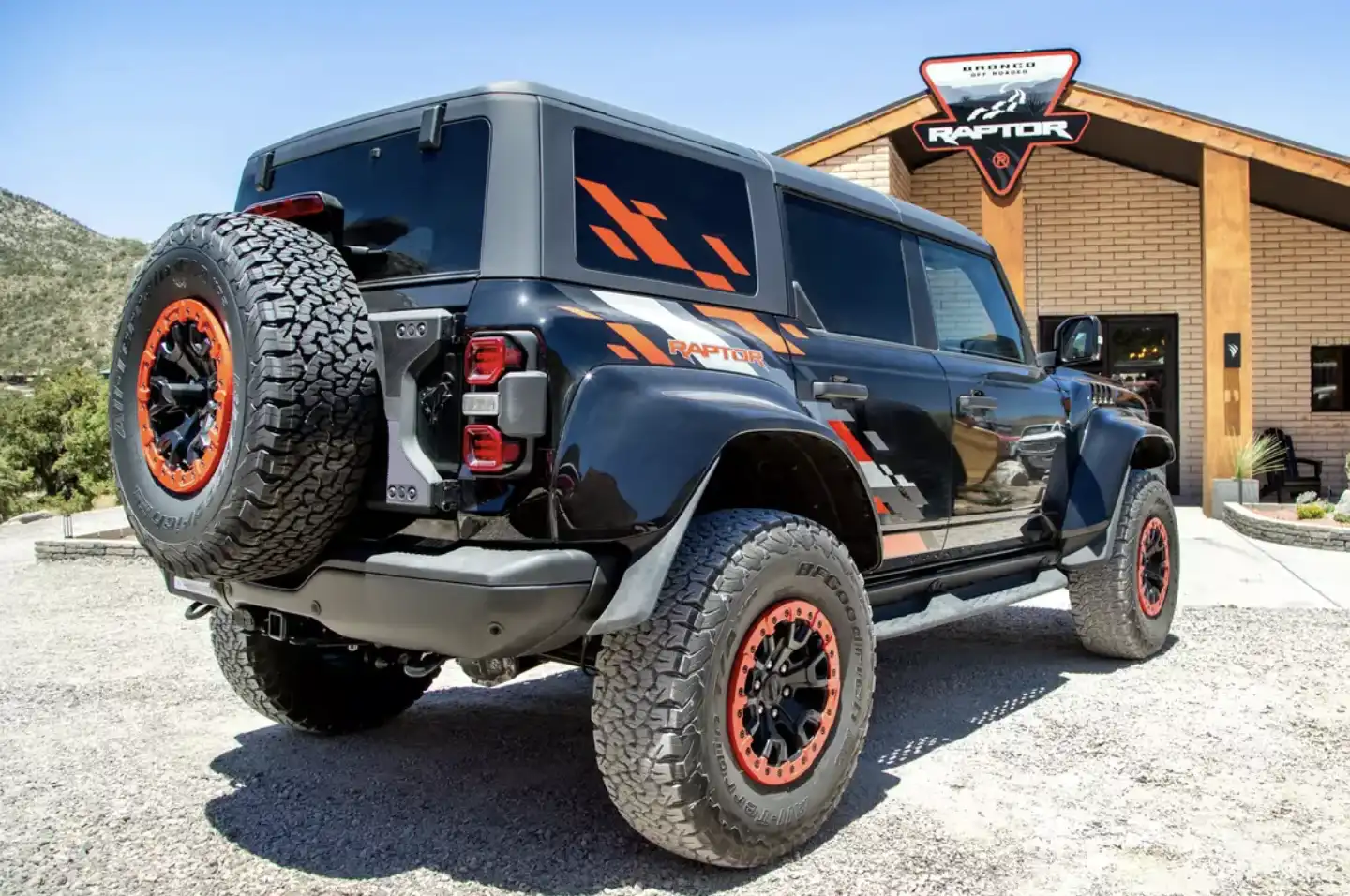 2024 Ford Bronco Raptor Orange